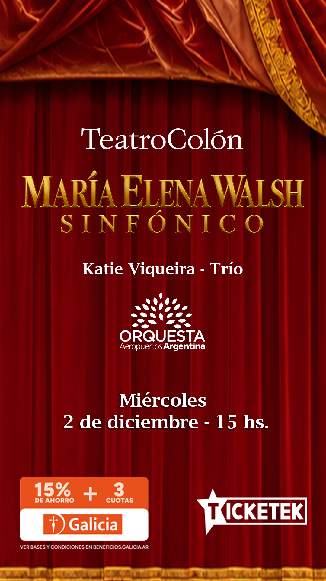 María Elena Walsh Sinfónico en Teatro Colón — foto 2